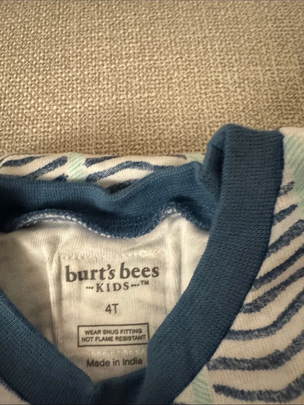 Burts Bees comfortable snug